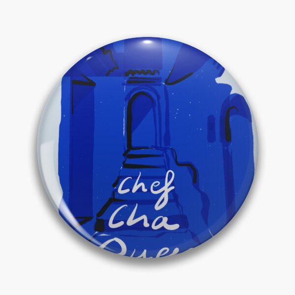 Item preview, Ilustración de la Ciudad Azul de Chefchaouen | Regalos de viaje a Marruecos designed and sold by Covo Studio.
