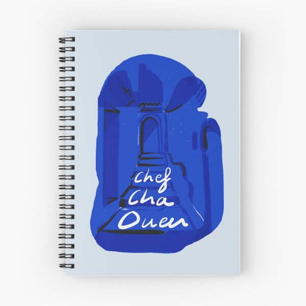 Item preview, Chefchaouen Blue City Illustration | Morocco Travel Gifts designed and sold by Covo Studio.