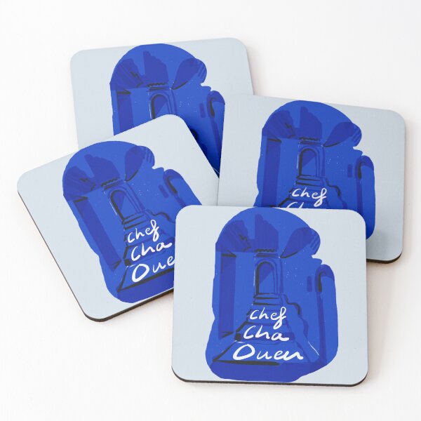 Item preview, Chefchaouen Blue City Illustration | Morocco Travel Gifts designed and sold by Covo Studio.