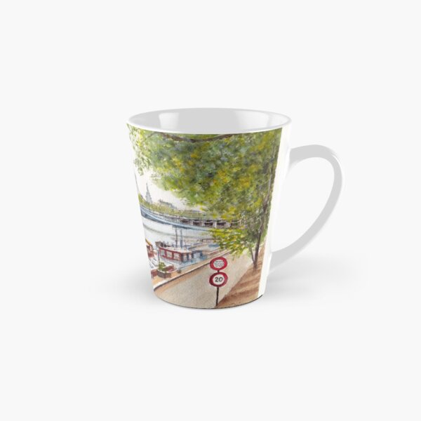 Seine Barges Tall Mug