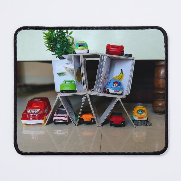 Item preview, Kids House car parking designed and sold by Atozproductservices.