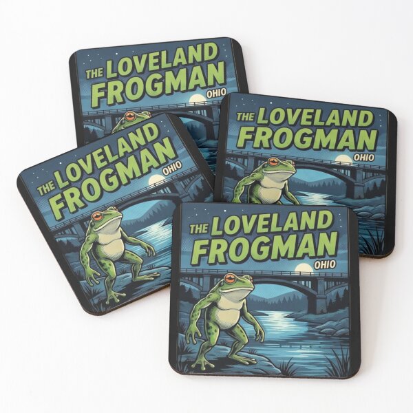 Item preview, The Loveland Frogman Cryptid – Horror Comic Design designed and sold by redsharkuk.