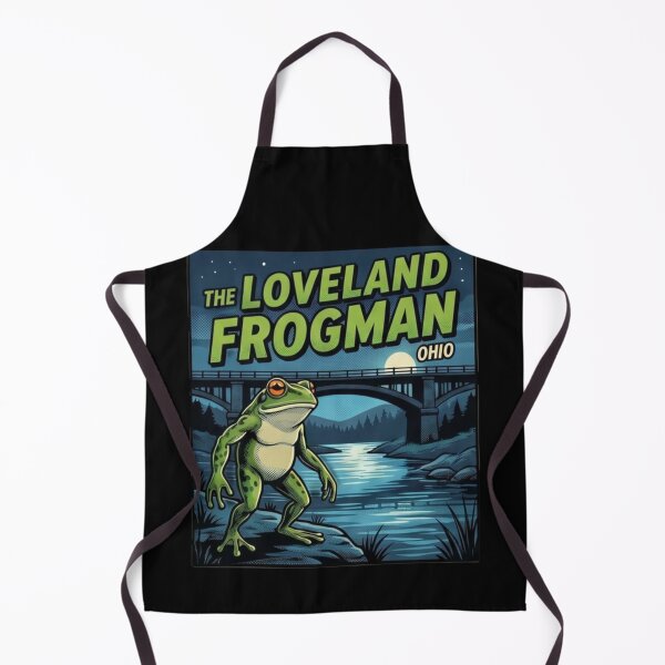 Item preview, The Loveland Frogman Cryptid – Horror Comic Design designed and sold by redsharkuk.