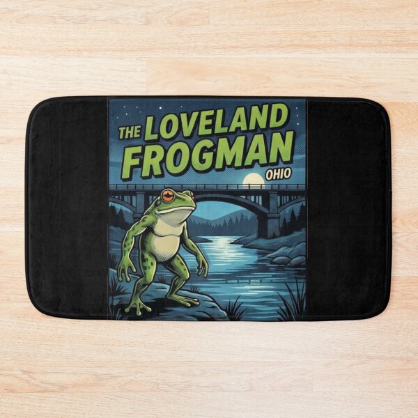 Item preview, The Loveland Frogman Cryptid – Horror Comic Design designed and sold by redsharkuk.