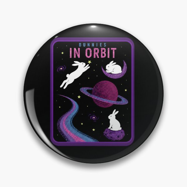 Item preview, Bunnies In Orbit designed and sold by ChocoMellowCo.