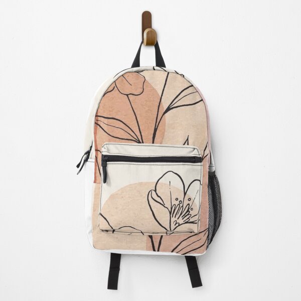 Item preview, Boho Minimalist Floral Line Art Terracotta designed and sold by NNCollection.