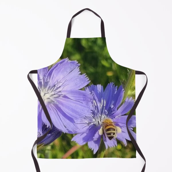 Item preview, A bee on a blue flower designed and sold by Elektra9.