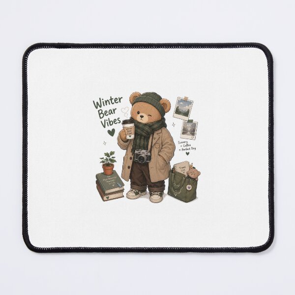 Item preview, Cozy Winter Bear Journey designed and sold by QuirkNest Studio .