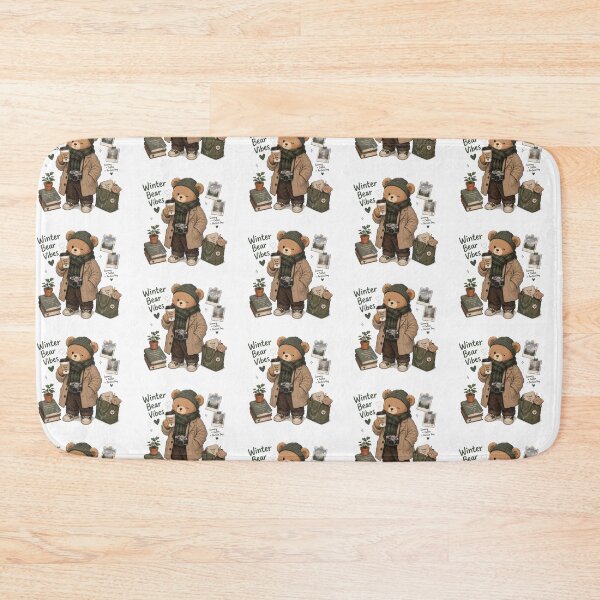 Item preview, Cozy Winter Bear Journey designed and sold by QuirkNest Studio .