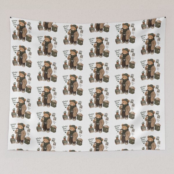 Item preview, Cozy Winter Bear Journey designed and sold by QuirkNest Studio .