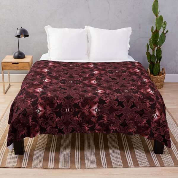 Item preview, Wavy Rouge Mandala Pattern designed and sold by Lucid Art.