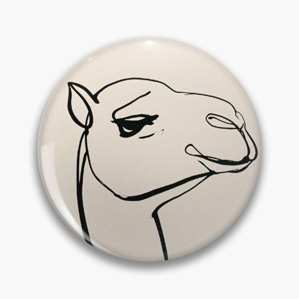 Item preview, Minimalist Camel Line Drawing designed and sold by lautir.