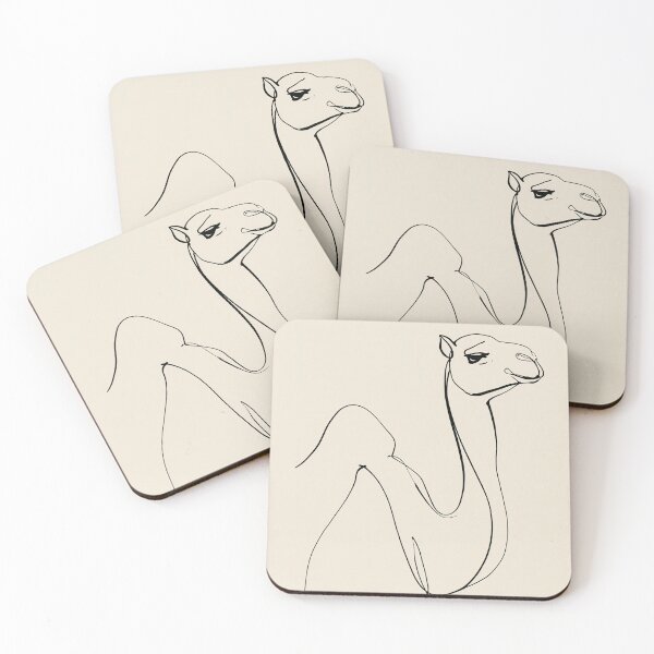 Item preview, Minimalist Camel Line Drawing designed and sold by lautir.