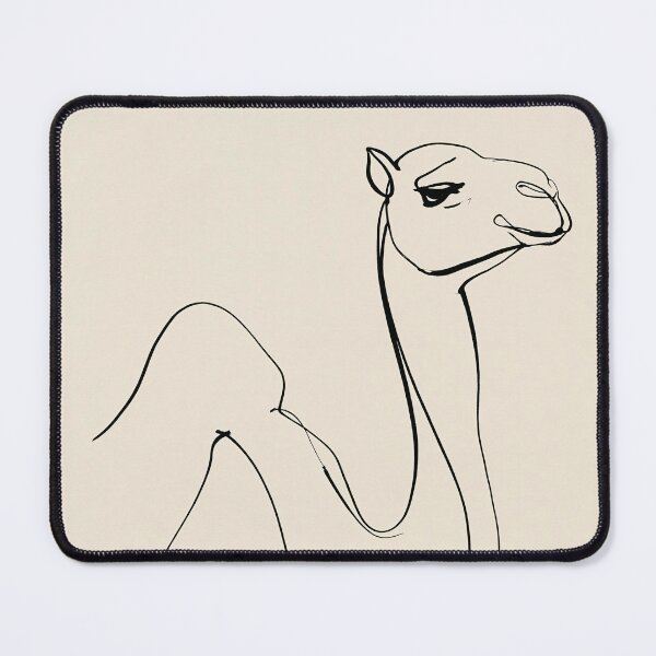 Item preview, Minimalist Camel Line Drawing designed and sold by lautir.