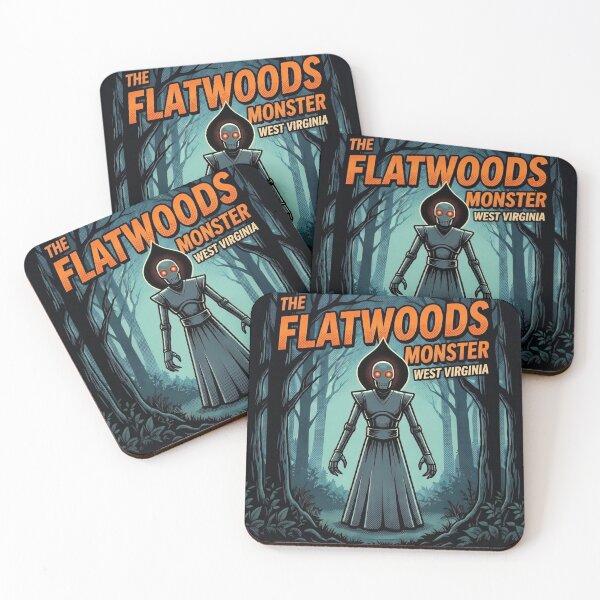 Item preview, The Flatwoods Monster Cryptid – Horror Comic Design designed and sold by redsharkuk.