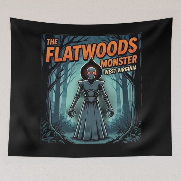 Item preview, The Flatwoods Monster Cryptid – Horror Comic Design designed and sold by redsharkuk.