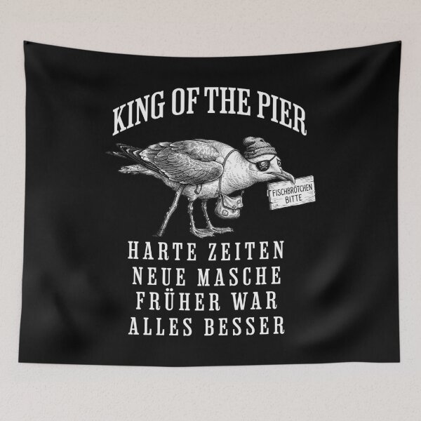 Item preview, Pirate seagull fish sandwich humor design designed and sold by HoshisWorld2018.