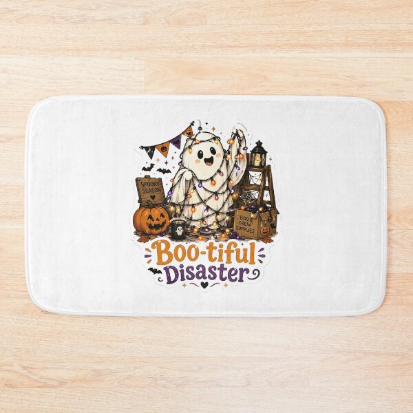 Item preview, Boo-tiful Disaster – Cute Ghost Halloween Funny Retro Cartoon designed and sold by NarpLTD.