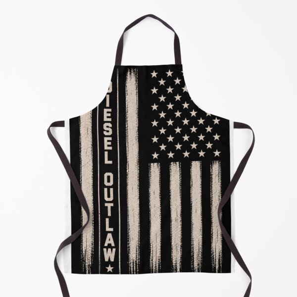 Item preview, Diesel Outlaw Distressed American Flag | Vertical Vintage Patriotic Diesel Trucker T-Shirt designed and sold by Diesel outlaw .