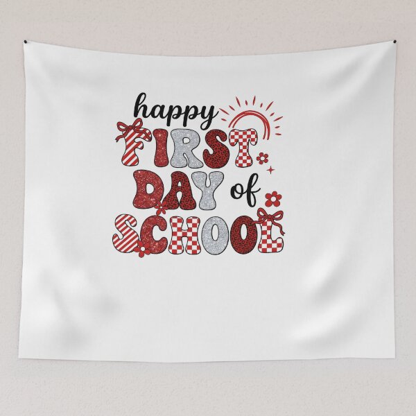 Item preview, Retro First Day Of School Kids Cute Teacher designed and sold by KroghDs.