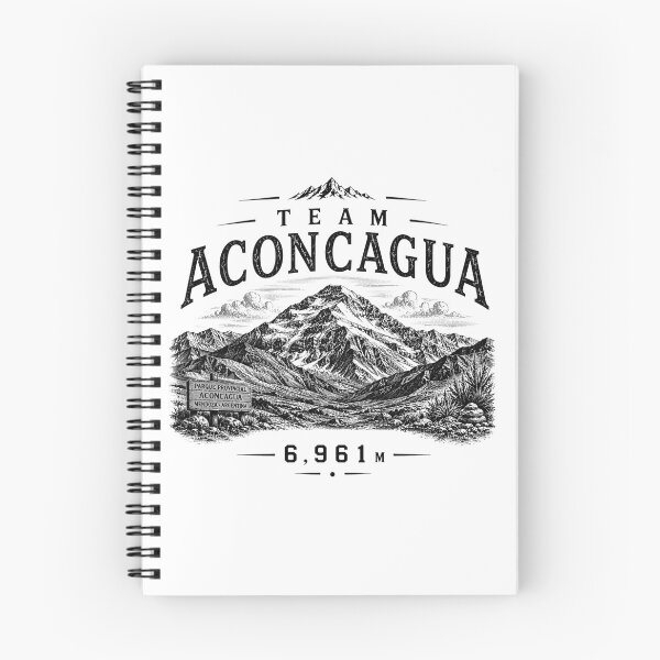 Item preview, Aconcagua Mountain Hiking Design designed and sold by Miles&Moments.