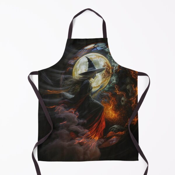 Item preview, Witching Hour Beautiful Witch Full Moon designed and sold by GaffaDesigns.