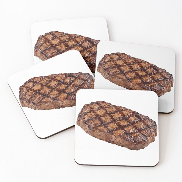 Item preview, Grilled Beef Steak with Grill Marks designed and sold by PriyankaSonara.