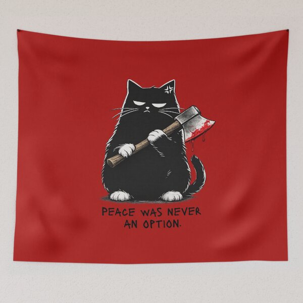 Item preview, Peace Was Never an Option designed and sold by Wobble Studio.