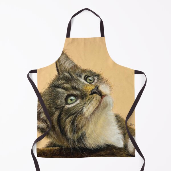 Item preview, Cute little kitten with green eyes designed and sold by NathBros.