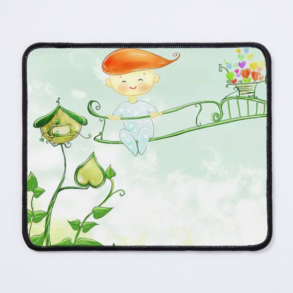 Item preview, Gnomes Hollow Mushroom Cottage Painting designed and sold by BloomNymph.