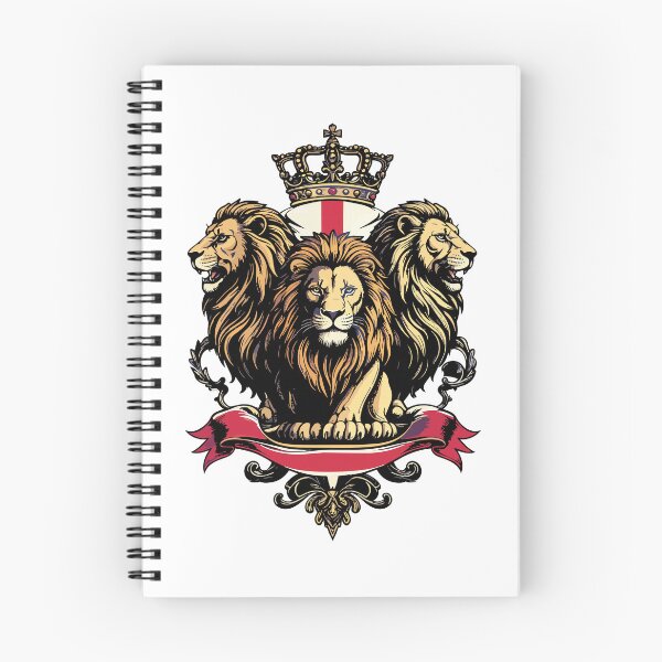 Item preview, England Football three lions emblem designed and sold by Creative-Flo.