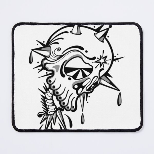 Item preview, Danger Skull Cyberpunk Streetwear Art designed and sold by VENTAMIV.