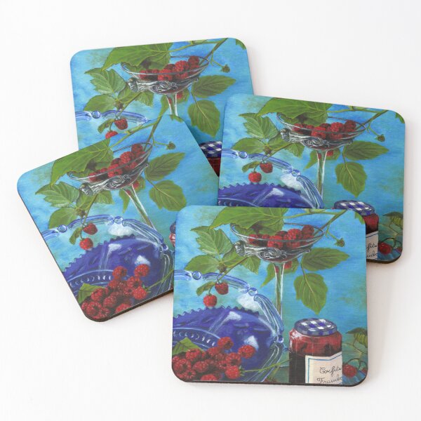 Item preview, Still-life with raspberries designed and sold by savousepate.