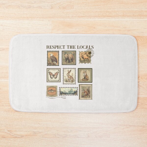 Item preview, Respect The Local - Wildlife stamp art designed and sold by Gbriel3.