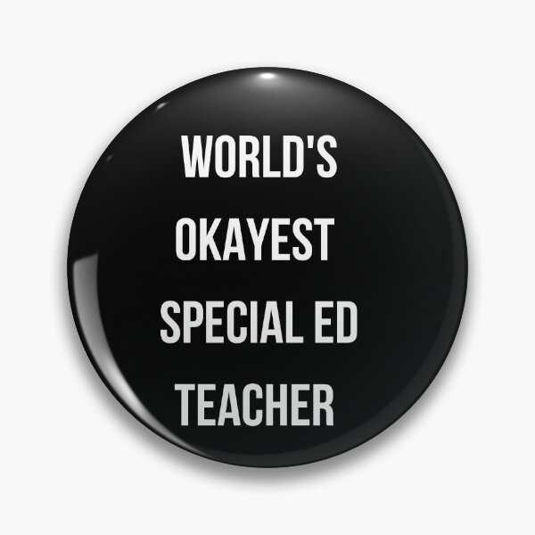 Item preview, World's Okayest Special Education Teacher Shirt special education teacher t shirt Tee designed and sold by Hustle print studio.