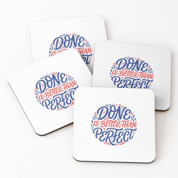 Item preview,  Done Is Better Than Perfect Motivational Quote | Productivity Mindset Design designed and sold by Love Between Pages.