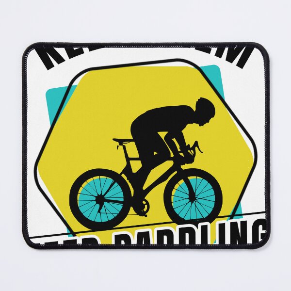 Item preview, Keep Calm Keep Paddling Retro Cycling Graphic Art designed and sold by ArhaanFashions.
