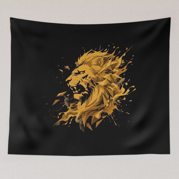 Item preview, Abstract Lion designed and sold by Animals Art.