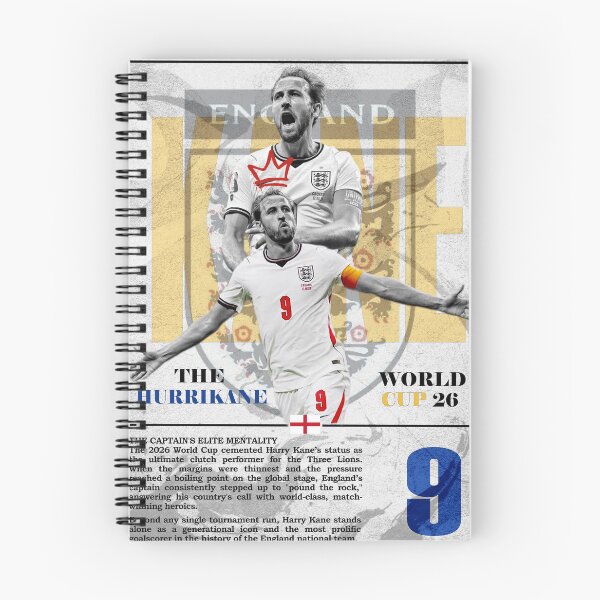 Item preview, Harry Kane England 2026 World Cup Poster Art Print designed and sold by Af-RT10.