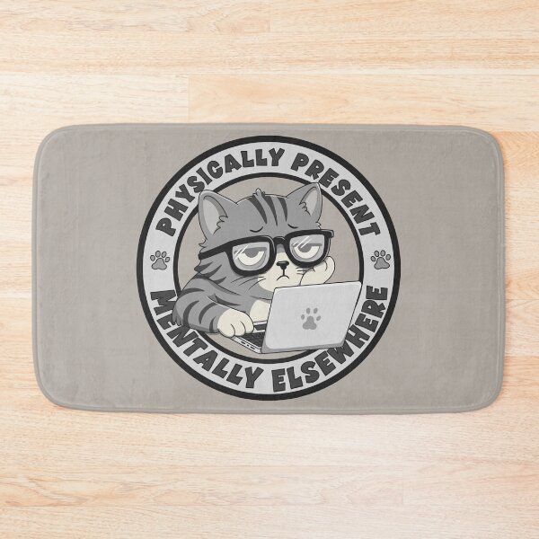 Item preview, Physically Present. Mentally Elsewhere designed and sold by loobsart.