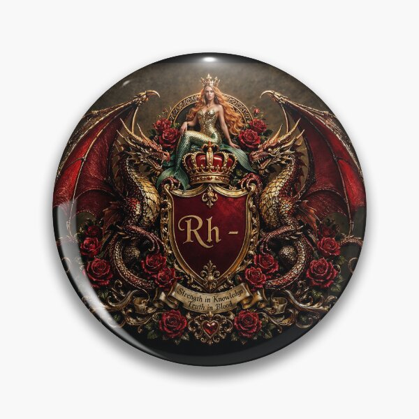 Item preview, Rh Negative Bloodline Coat of Arms designed and sold by Tau Tia L Douglass.