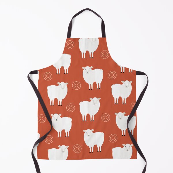 Item preview, Sheep on red designed and sold by reneesillus.