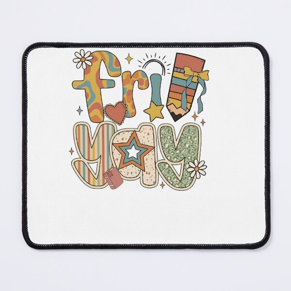 Item preview, Retro School Friyay Doodle Letters Cute Teacher designed and sold by KroghDs.