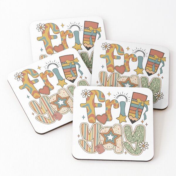Item preview, Retro School Friyay Doodle Letters Cute Teacher designed and sold by KroghDs.
