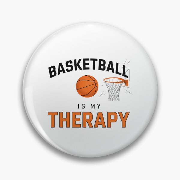 Artikelvorschau, Basketball ist meine Therapie – Vintage-Basketballdesign entworfen und verkauft von WikaKowalczyk.