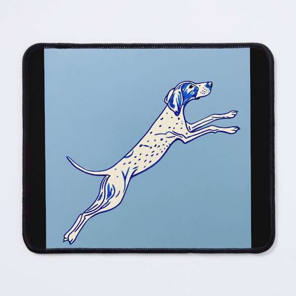 Item preview, Leaping German Shorthaired Pointer Illustration designed and sold by lautir.
