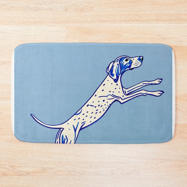 Item preview, Leaping German Shorthaired Pointer Illustration designed and sold by lautir.
