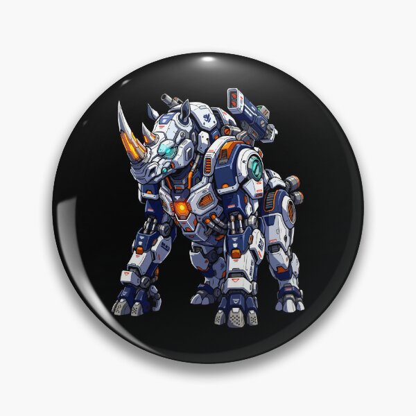 Item preview, Mecha Rhino Cybernetic Robot Beast designed and sold by Rexusstain.