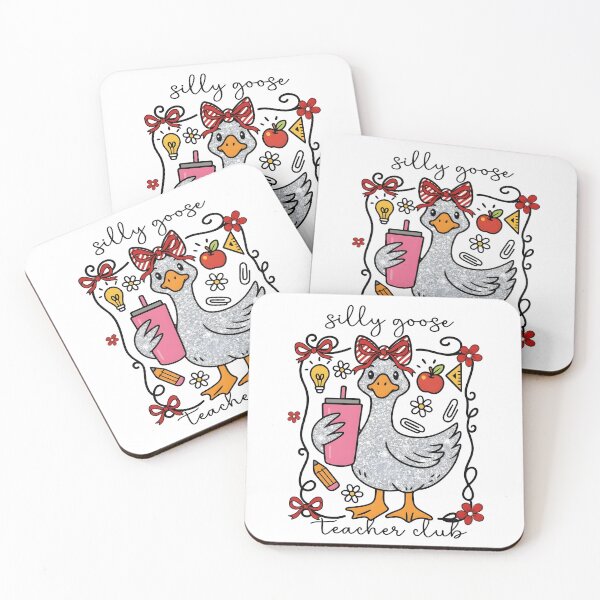 Item preview, Retro Silly Goose Teacher Club Back To School designed and sold by KroghDs.