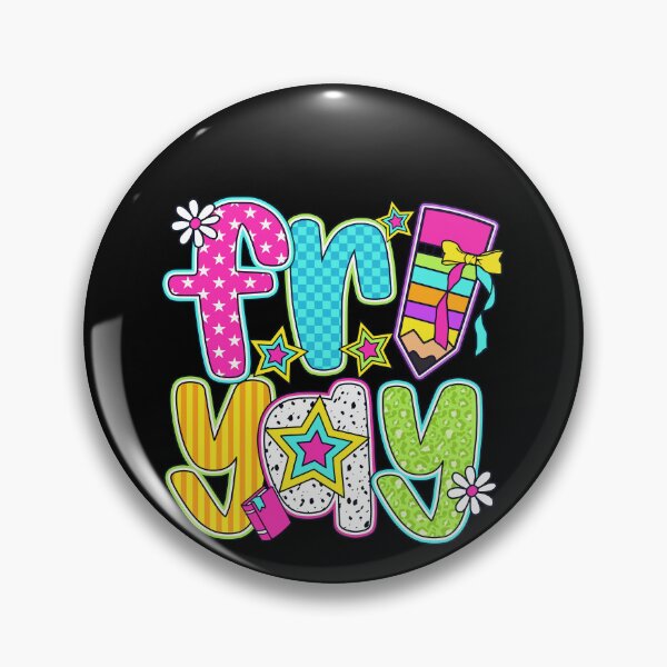 Item preview, Neon School Friyay Doodle Letters Cute Teacher designed and sold by KroghDs.